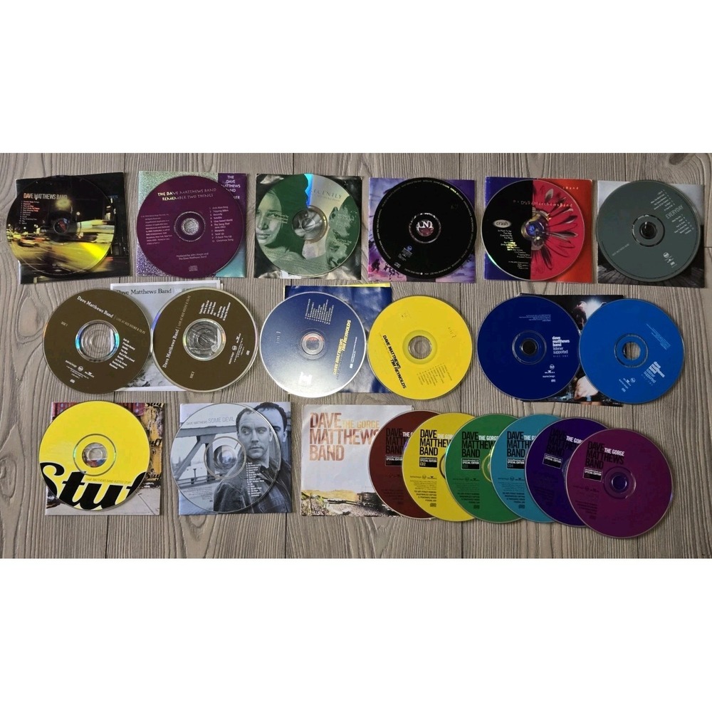 Dave Matthews Band 20 CD Disc Lot The Gorge Special Edition + More Live **READ**